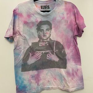 Vintage dyed Elvis Mug Shot T